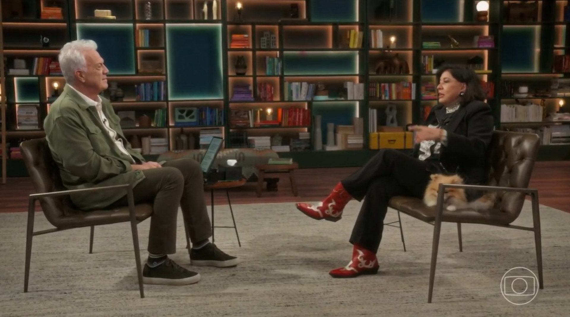 Roberta Miranda revela a Pedro Bial que já perdeu a voz devido a uma cirurgia  - Reprodução Globoplay