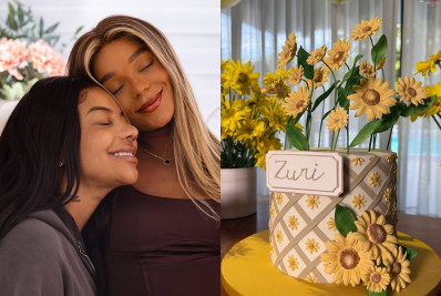 Ludmilla e Brunna Gonçalves celebram primeiro mês de vida da filha com festa intimista