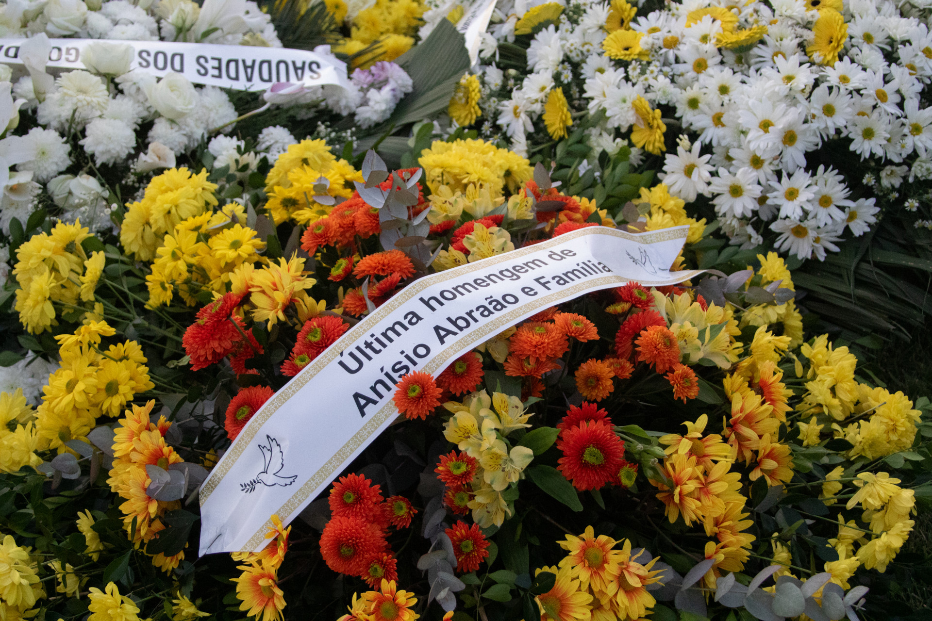 Enterro de Bira Presidente, fundador do Cacique de Ramos, nesta segunda-feira (16) - &Eacute;rica Martin/Ag&ecirc;ncia O Dia 