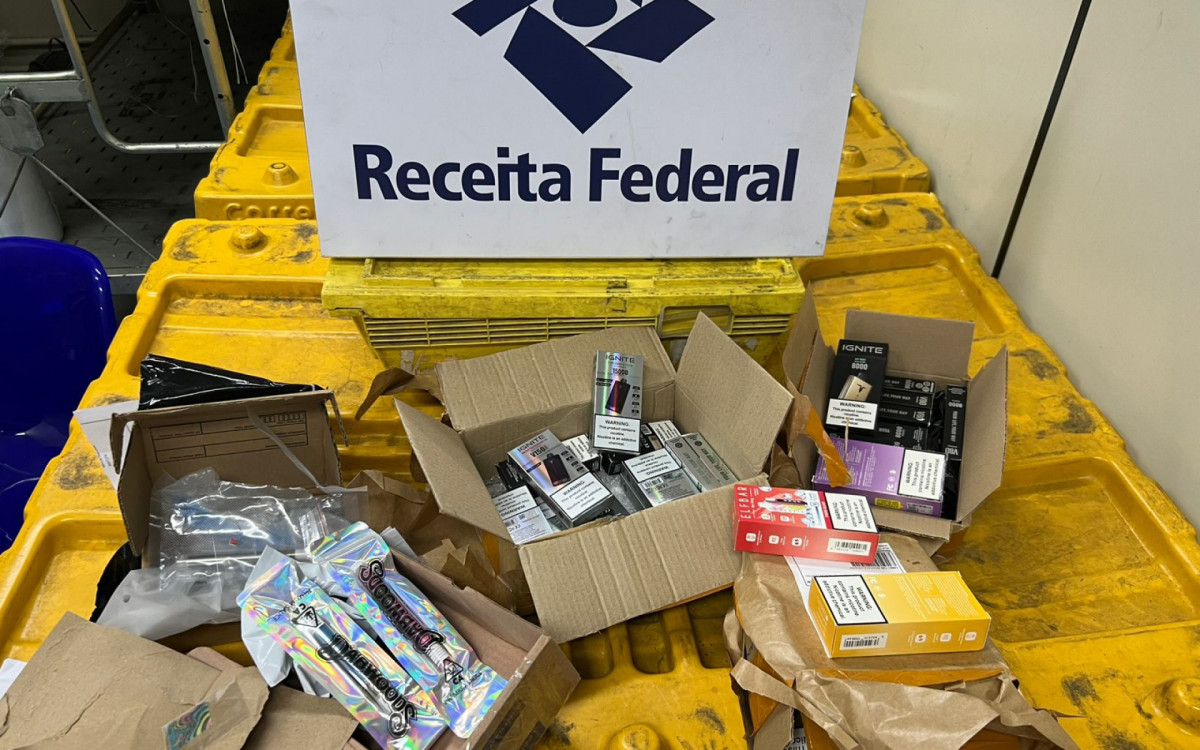 Drogas apreendidas pela Receita Federal