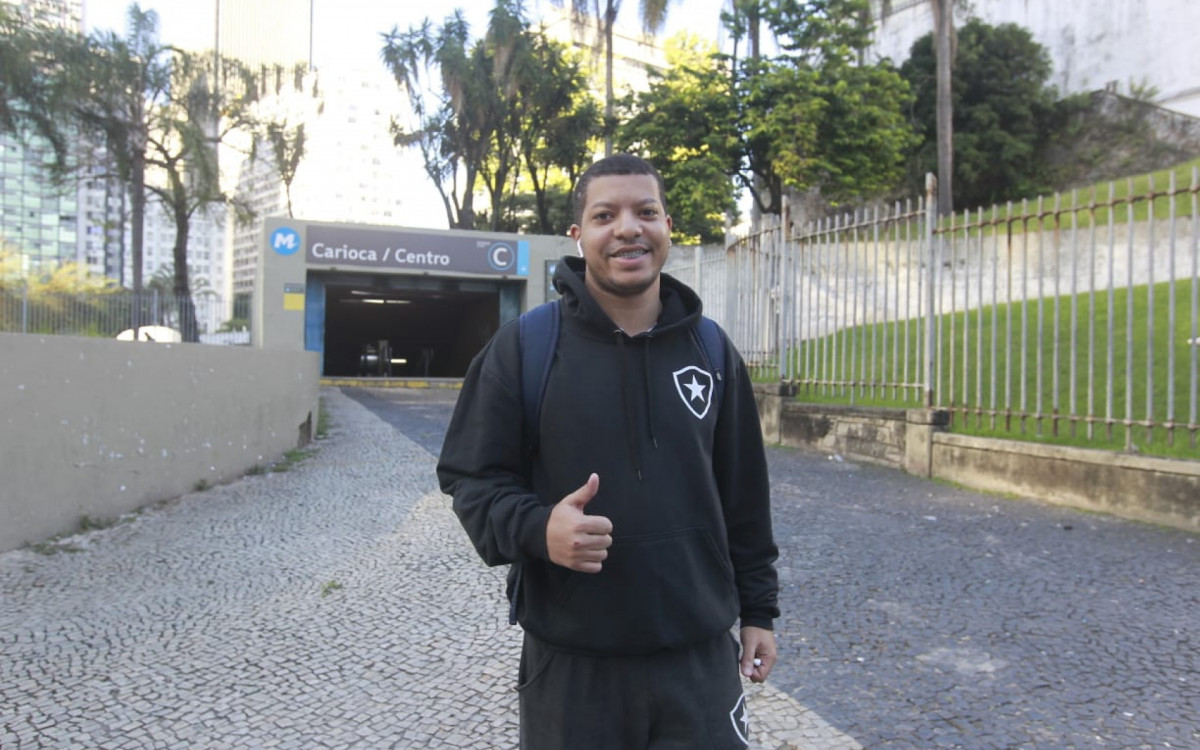 Ramon Ramos, torcedor do Botafogo