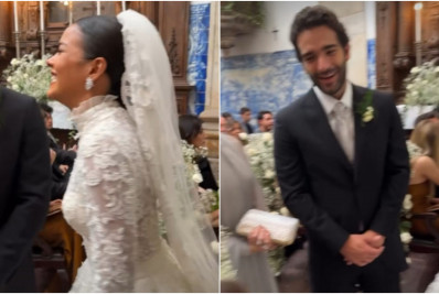 Alexandre Nero mostra bastidores do casamento de Afonso e Fátima em 'Vale Tudo'