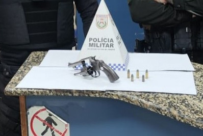 Polícia apreende arma em Paraíba do Sul