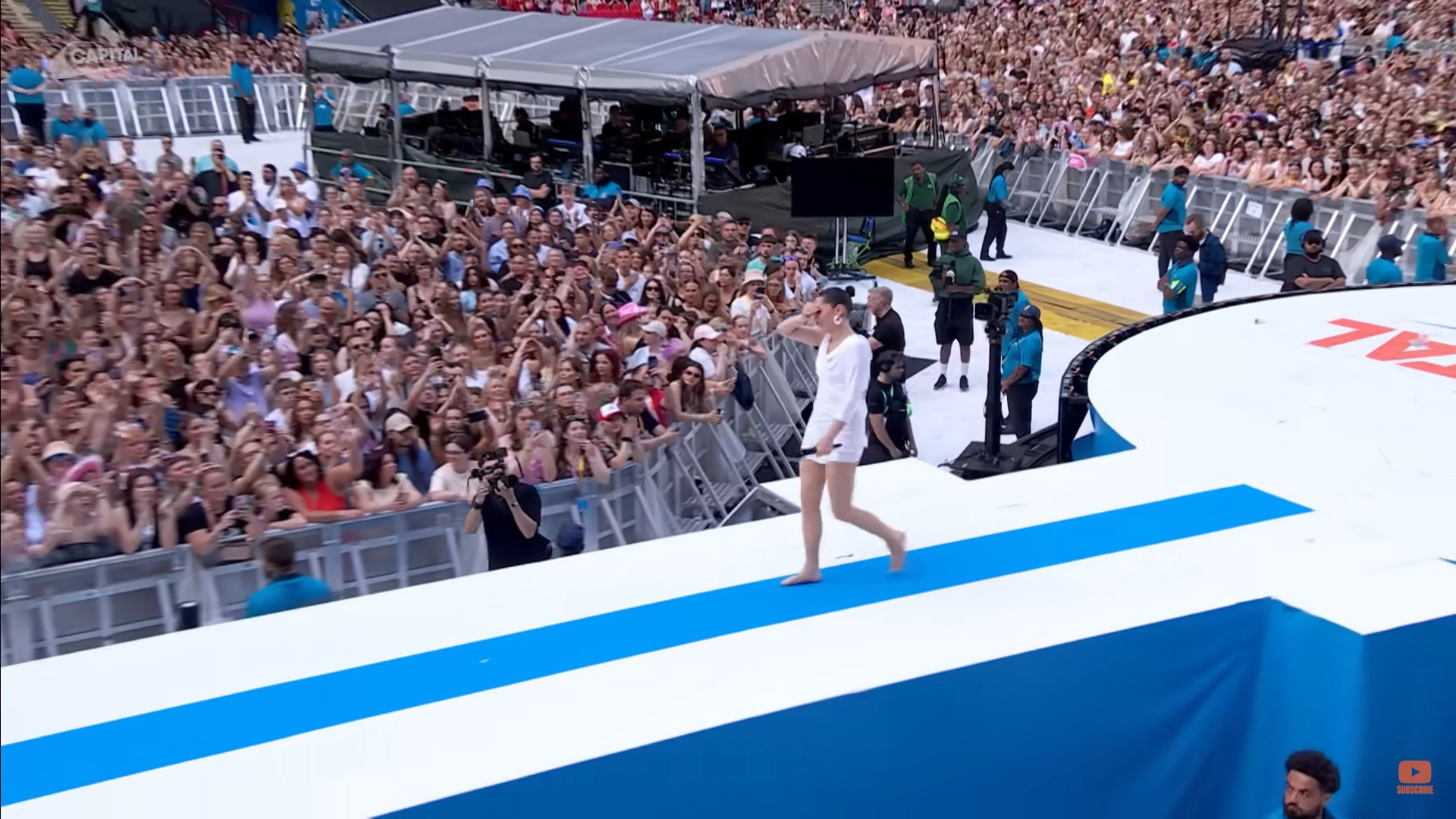 Jessie J faz último show antes de pausa para tratar câncer de mama - Reprodução YouTube / Capital FM