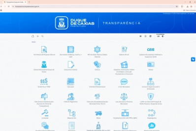 Duque de Caxias lança novo portal da transparência