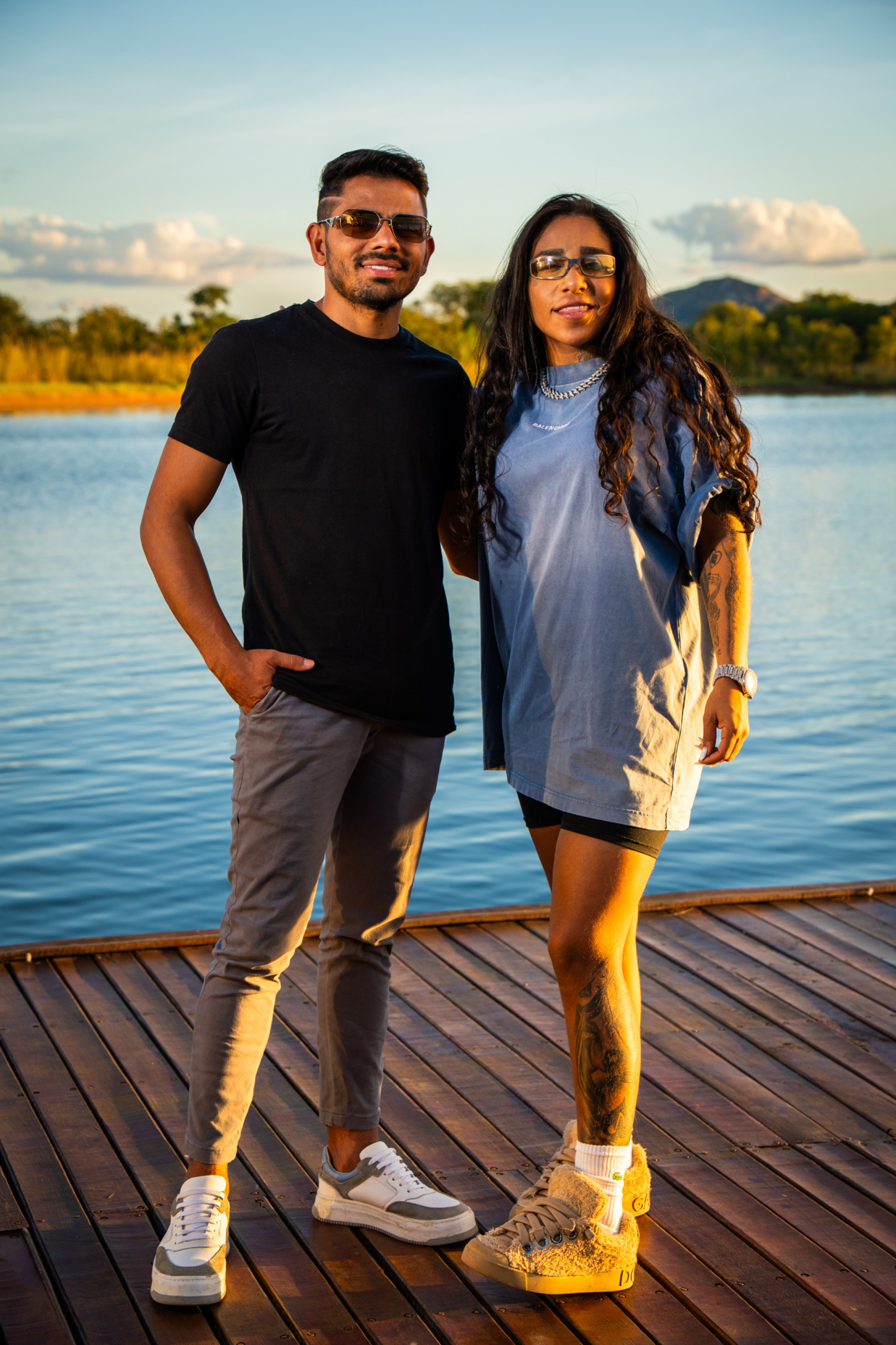 MC Danny e Evoney Fernandes - Reprodução/Divulgação