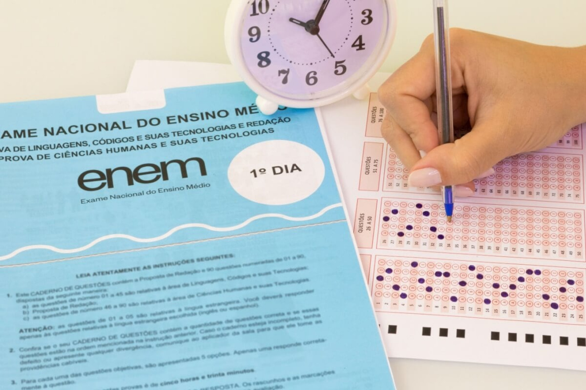 &Eacute; essencial se preparar para o Enem (Imagem: Gabriel_Ramos | Shutterstock) 