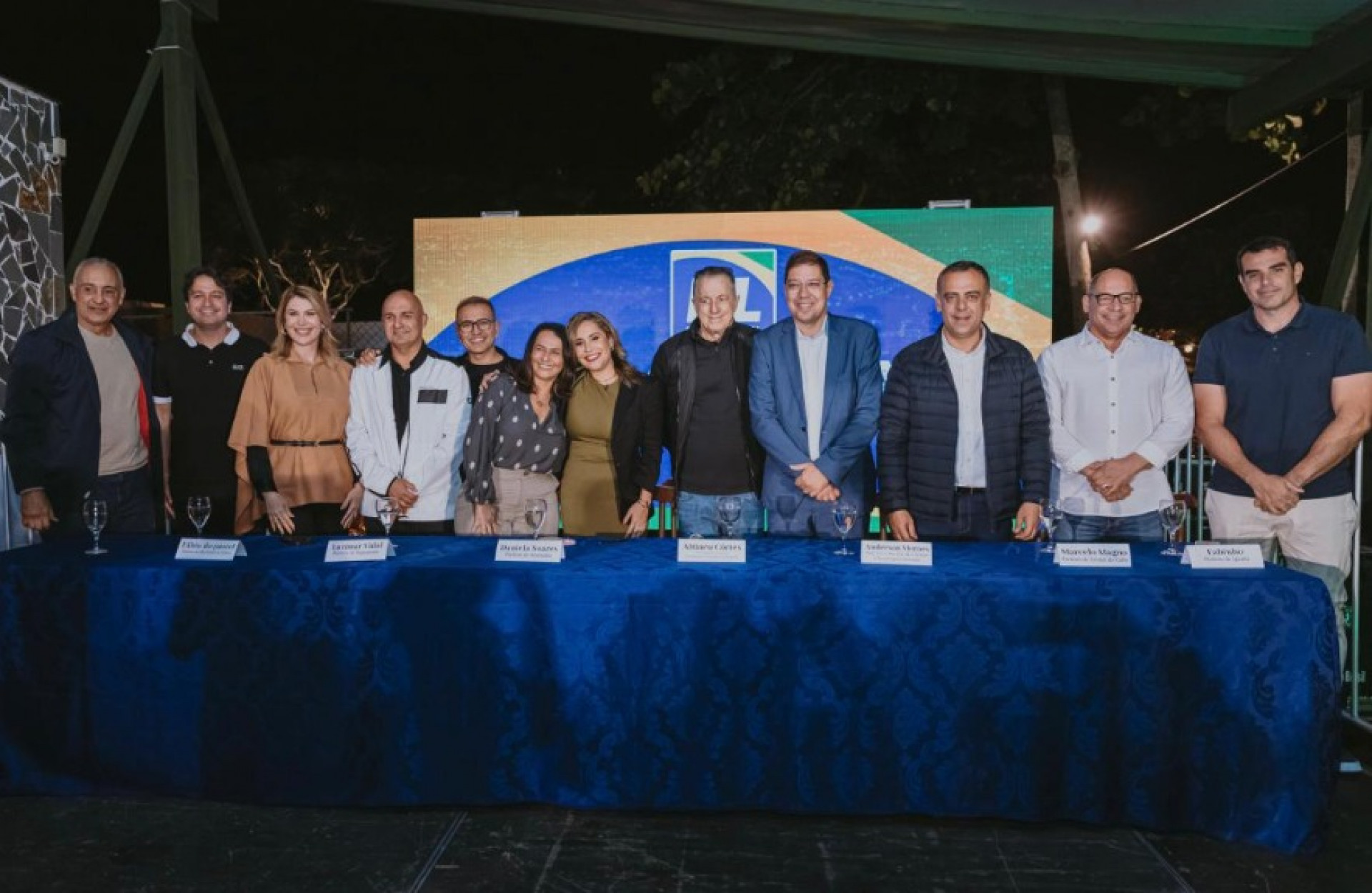 Evento reuniu prefeitos e autoridades do partido no diretório municipal do Partido Liberal  - Ascom