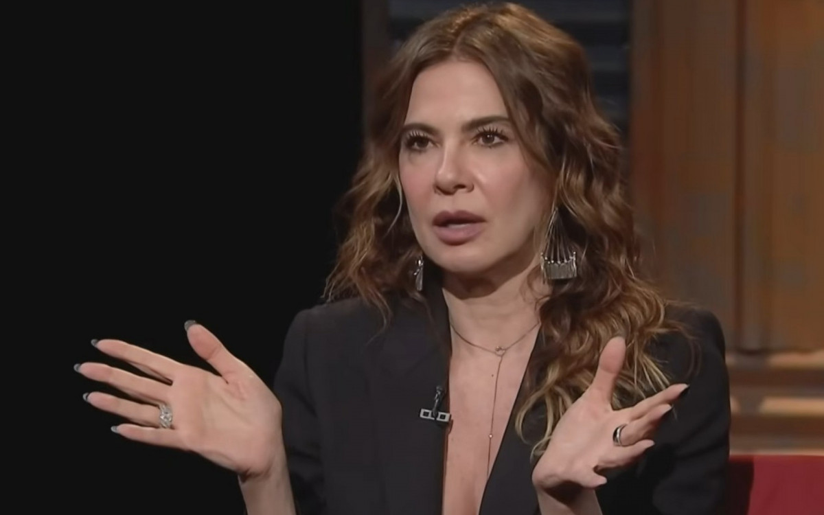 Luciana Gimenez em entrevista ao programa 'Provoca' - Reprodução/TV Cultura