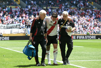 Atacante do River que se machucou no lance do gol está fora do Mundial
