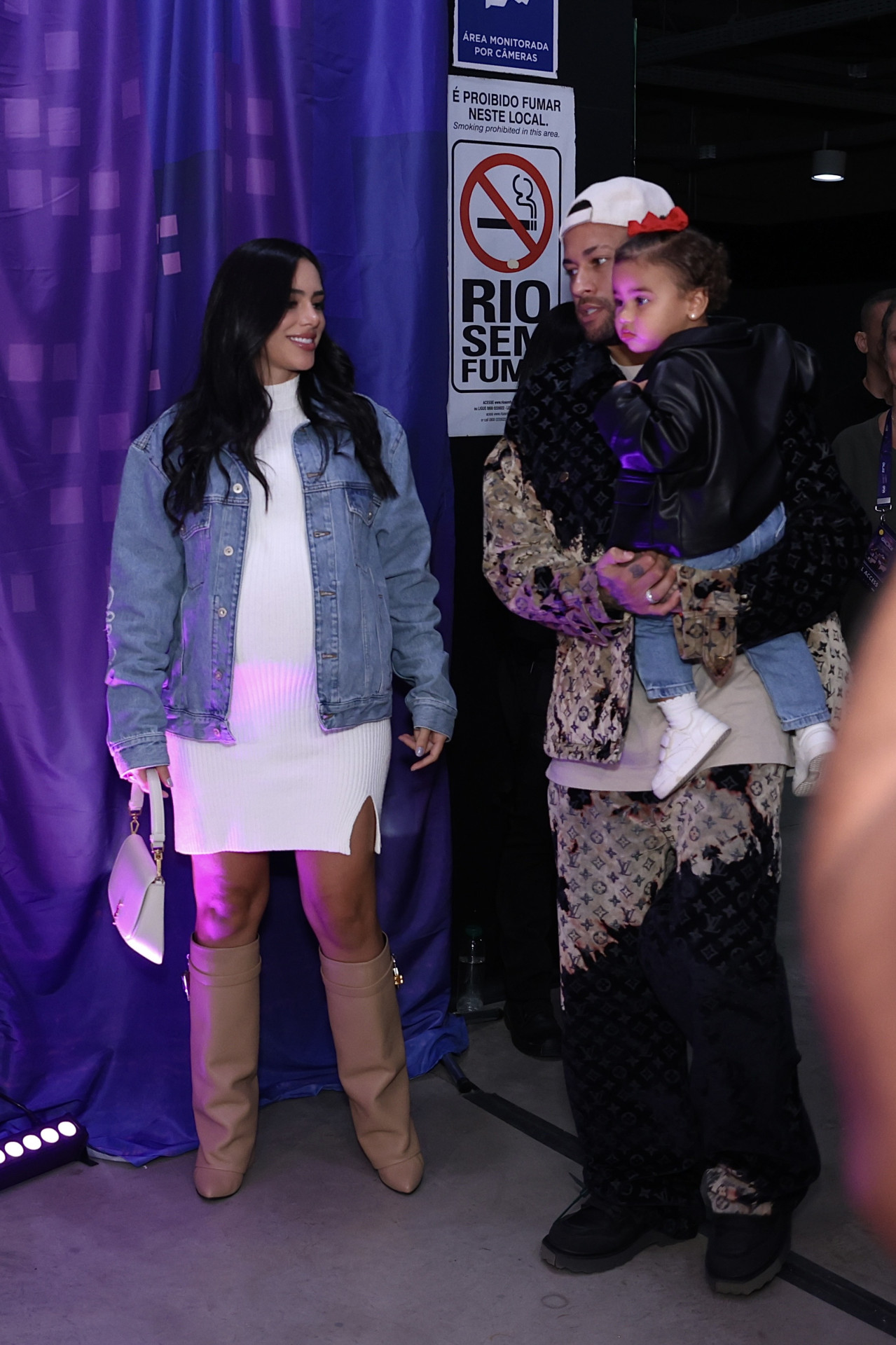 Bruna Biancardi, Neymar Jr e Mavie  - Roberto Filho/Brazil News