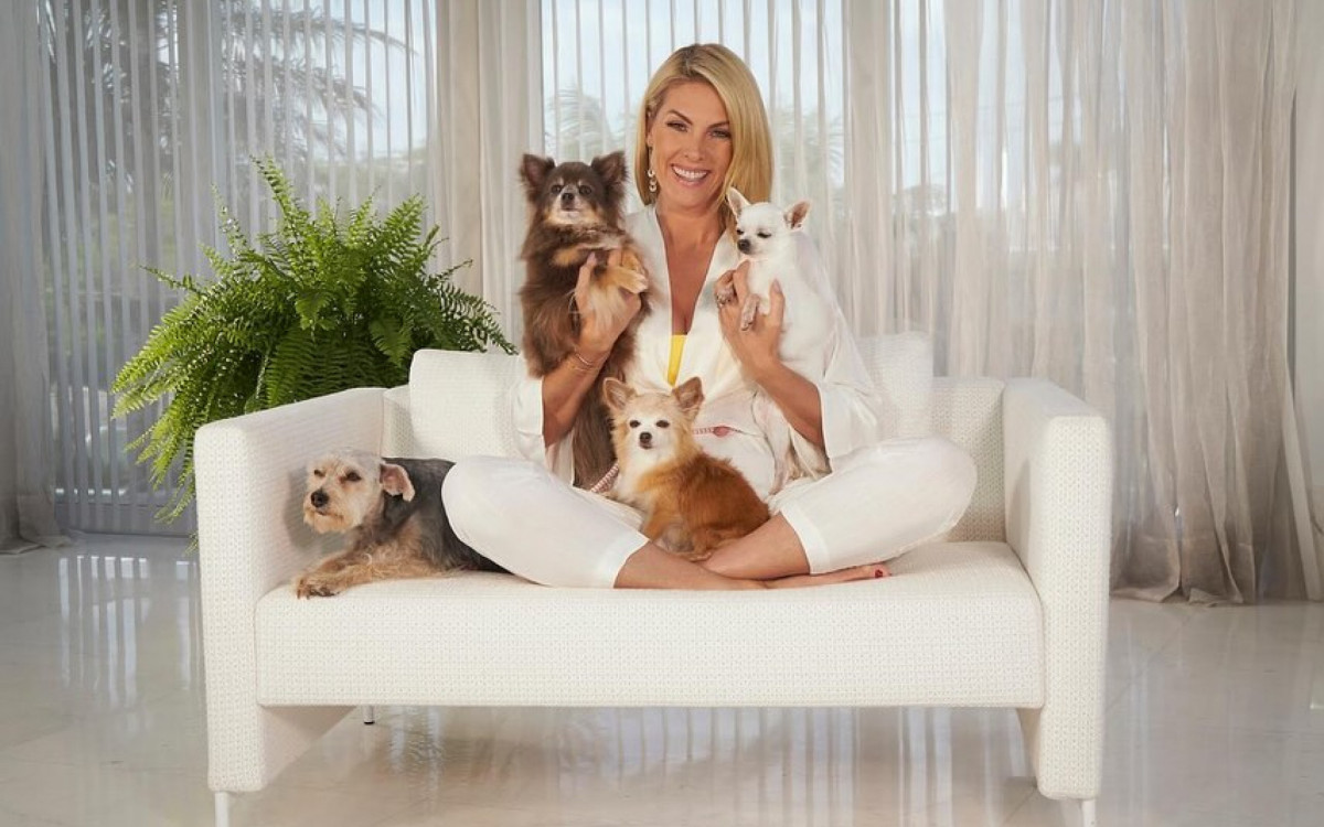 Ana Hickmann posou com os bichinhos criados pela família  - Reprodução/Instagram 