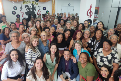 Baile da Terceira Idade marca o Junho Violeta em Belford Roxo