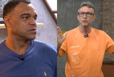 Neto detalha treta com Denilson na Band e é rebatido pelo comentarista da Globo
