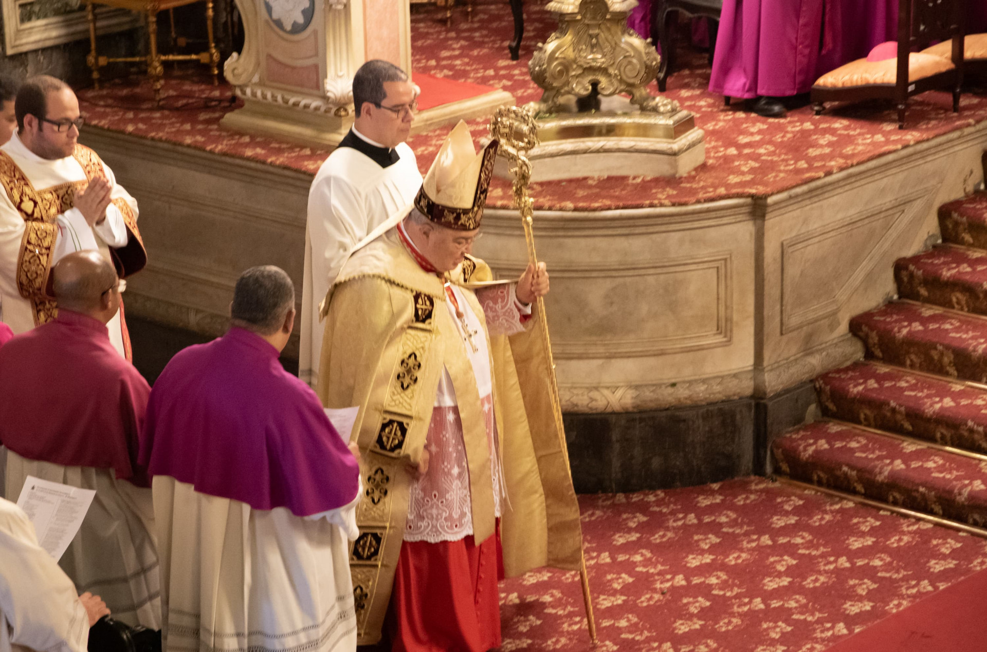 Celebrações de Corpus Christi contaram com participação do cardeal Orani João Tempesta - Érica Martin / Agência O Dia