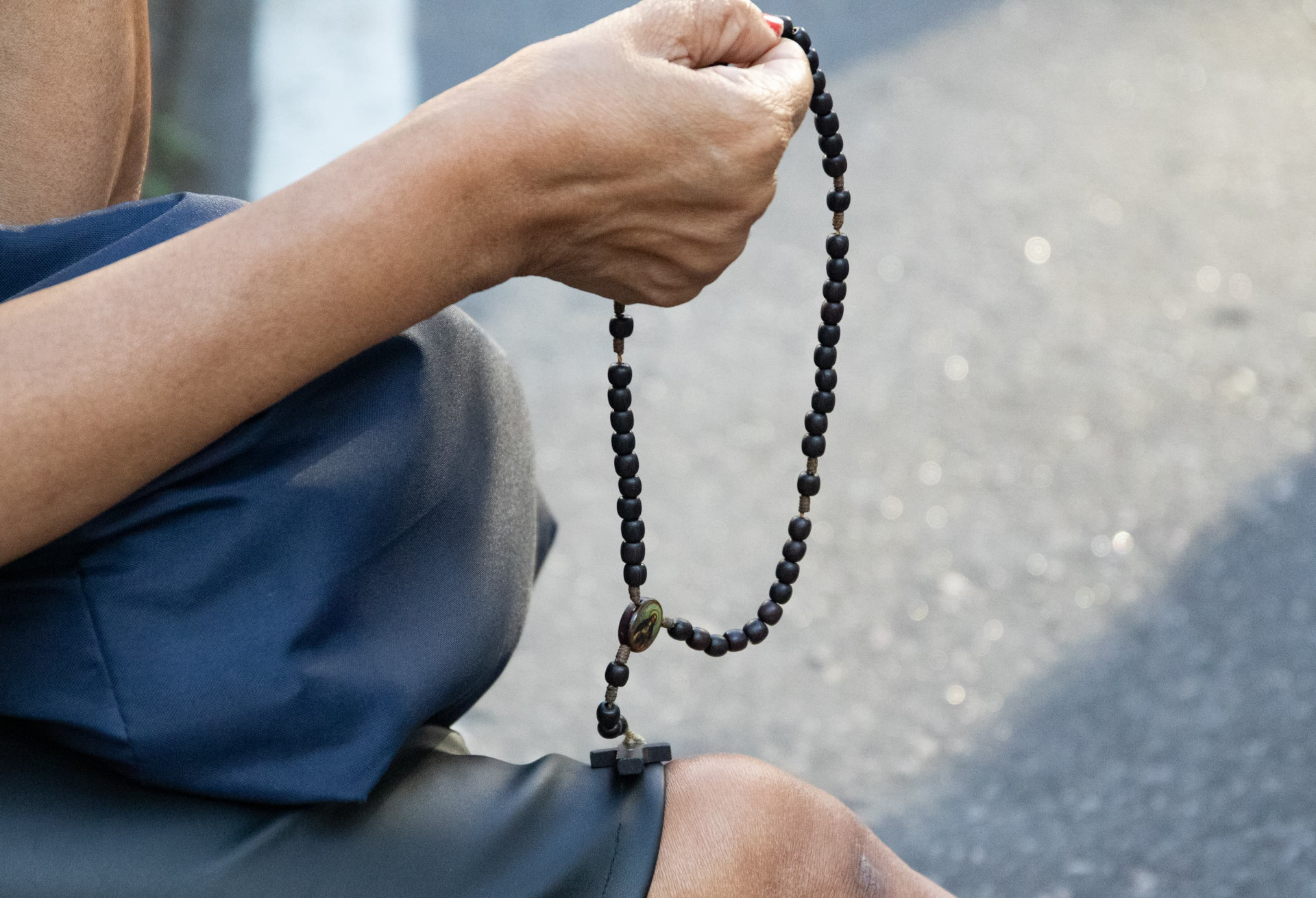 Devotos compareceram à Igreja da Candelária para celebrações de Corpus Christi - Érica Martin / Agência O Dia