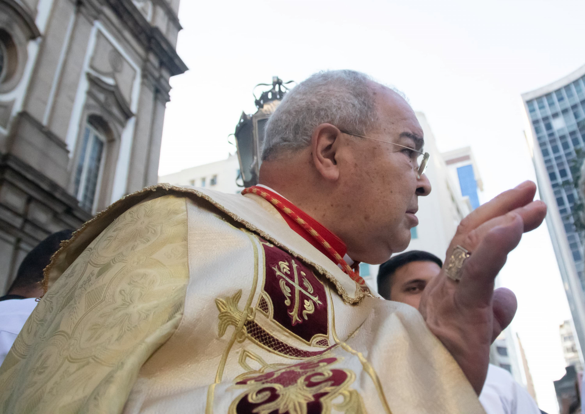 Procissão de Corpus Christi contou com participação do cardeal Orani João Tempesta - Érica Martin / Agência O Dia