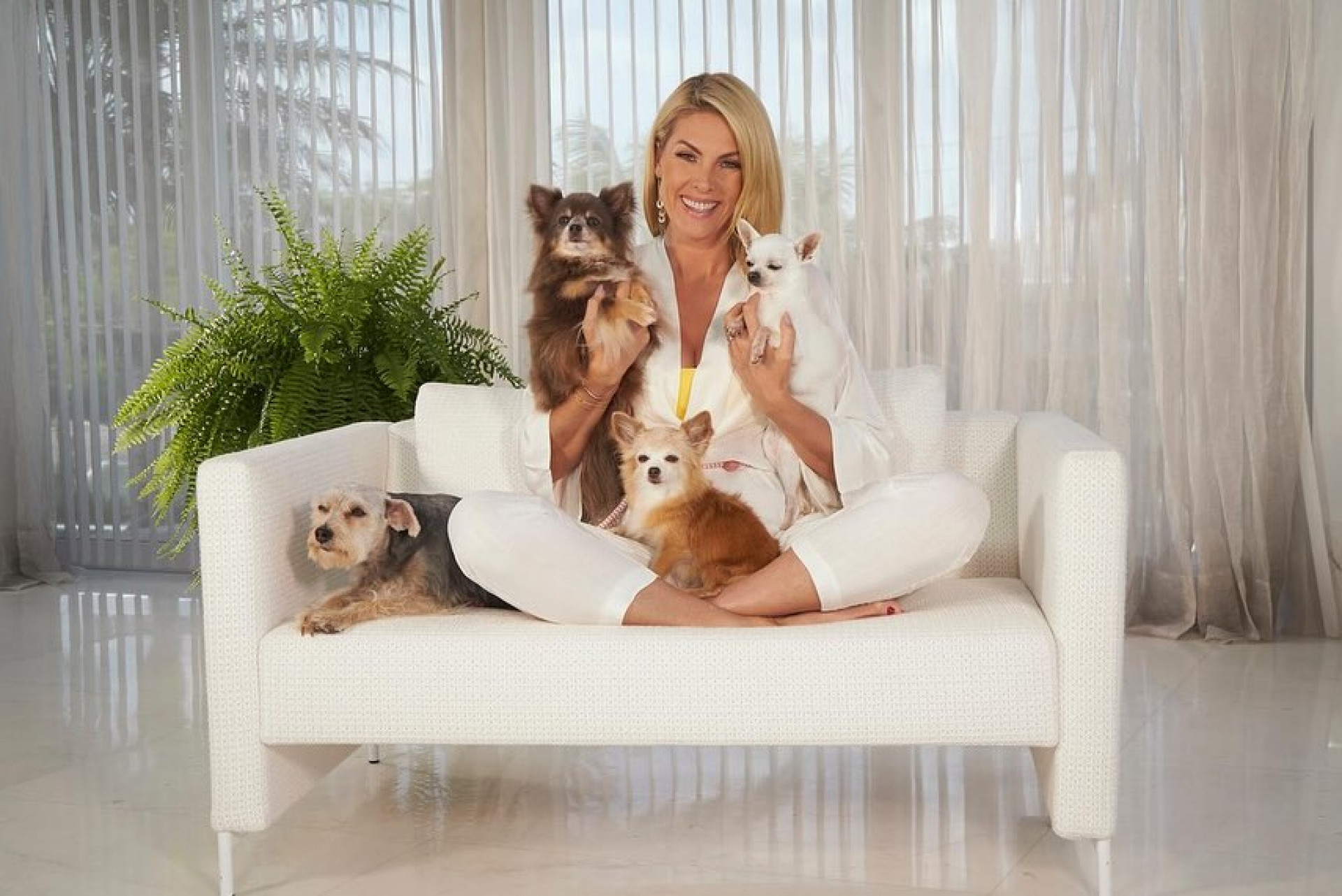 Ana Hickmann posou com os bichinhos criados pela família - Reprodução/Instagram