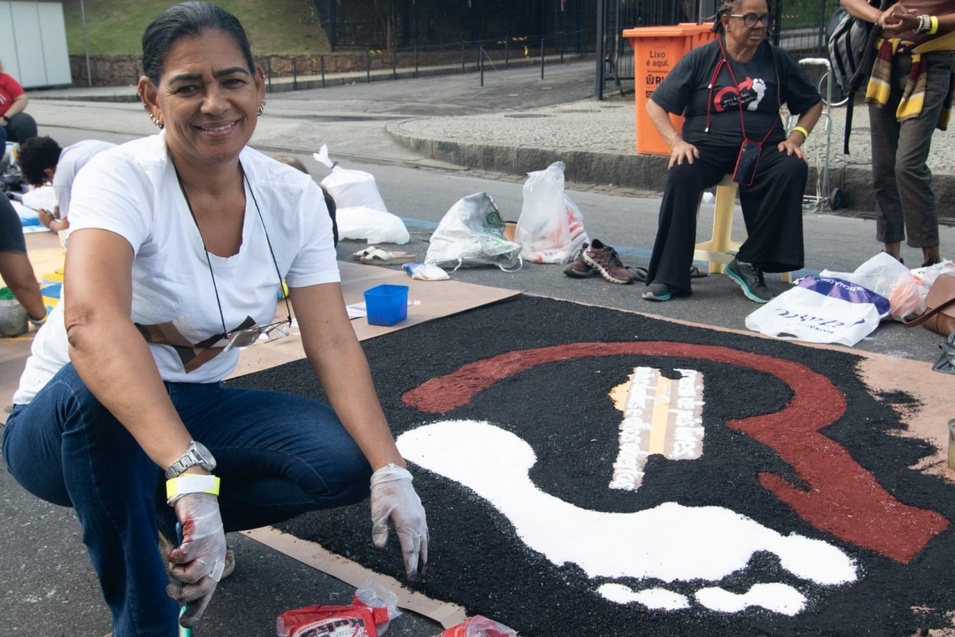 Vania Messias, da Igreja Santa Luzia e São Raimundo Nonato, de Ramos - Érica Martin/Agência O Dia
