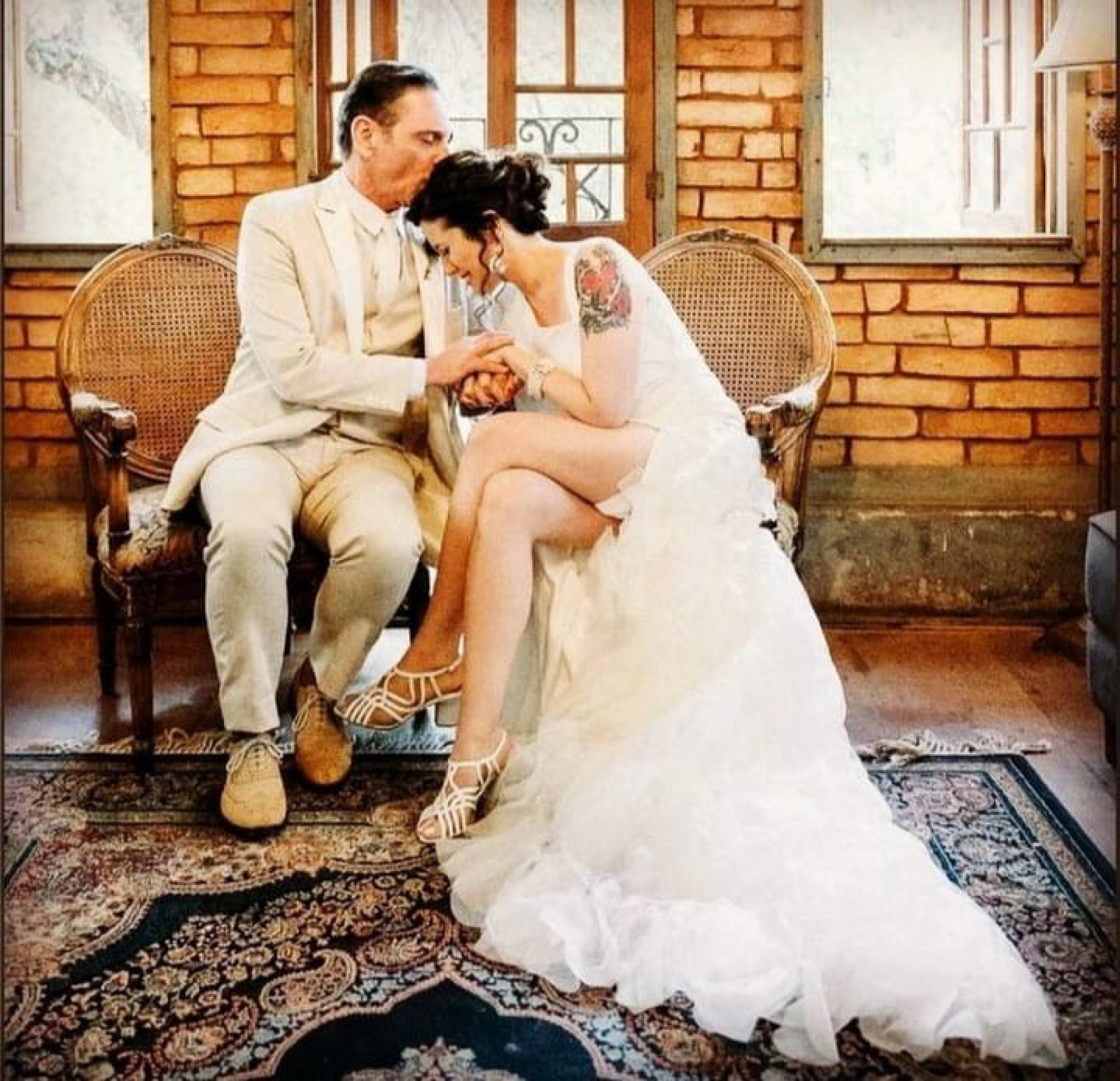 Paulo Miklos e Renata Galvão se casaram em novembro de 2019  - Reprodução/Instagram 