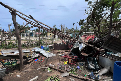 Passagem do furacão Erick pelo México deixa dois mortos