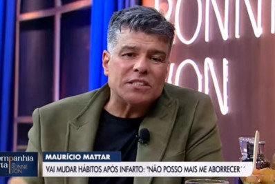Maurício Mattar recorda infarto ao ser processado pela filha
