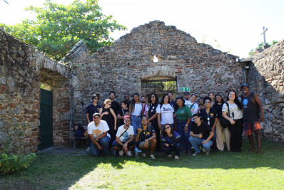 Neltur leva profissionais de turismo para conhecer o Museu Arqueológico de Itaipu