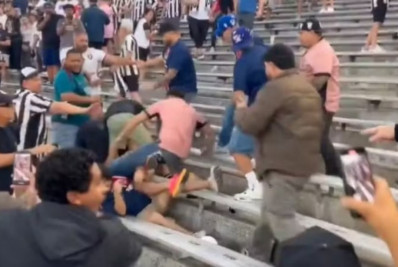 Briga entre torcedores de Botafogo e PSG viraliza nas redes sociais