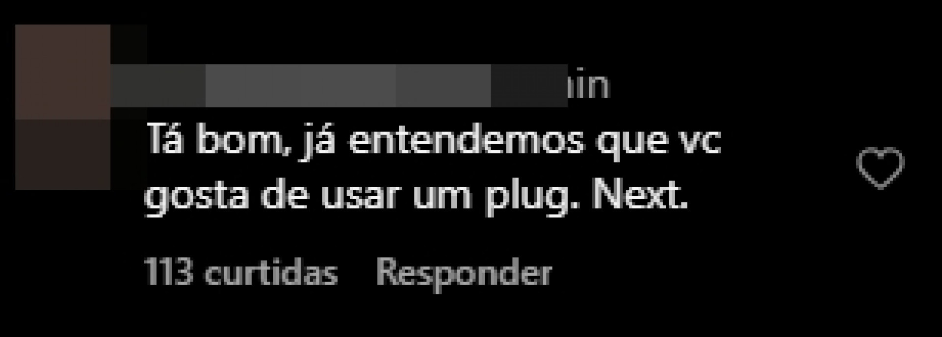 Print tirado de uma página do Instagram - Reprodução/Instagram