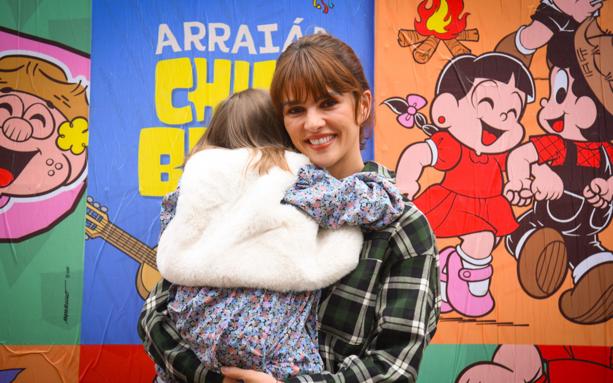 Mônica Benini e a filha 