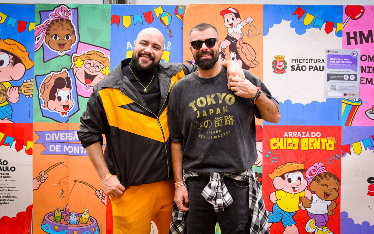 Tiago Abravanel e Fernando Polícia