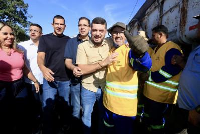 Governador em exercício acompanha obras do MUVI