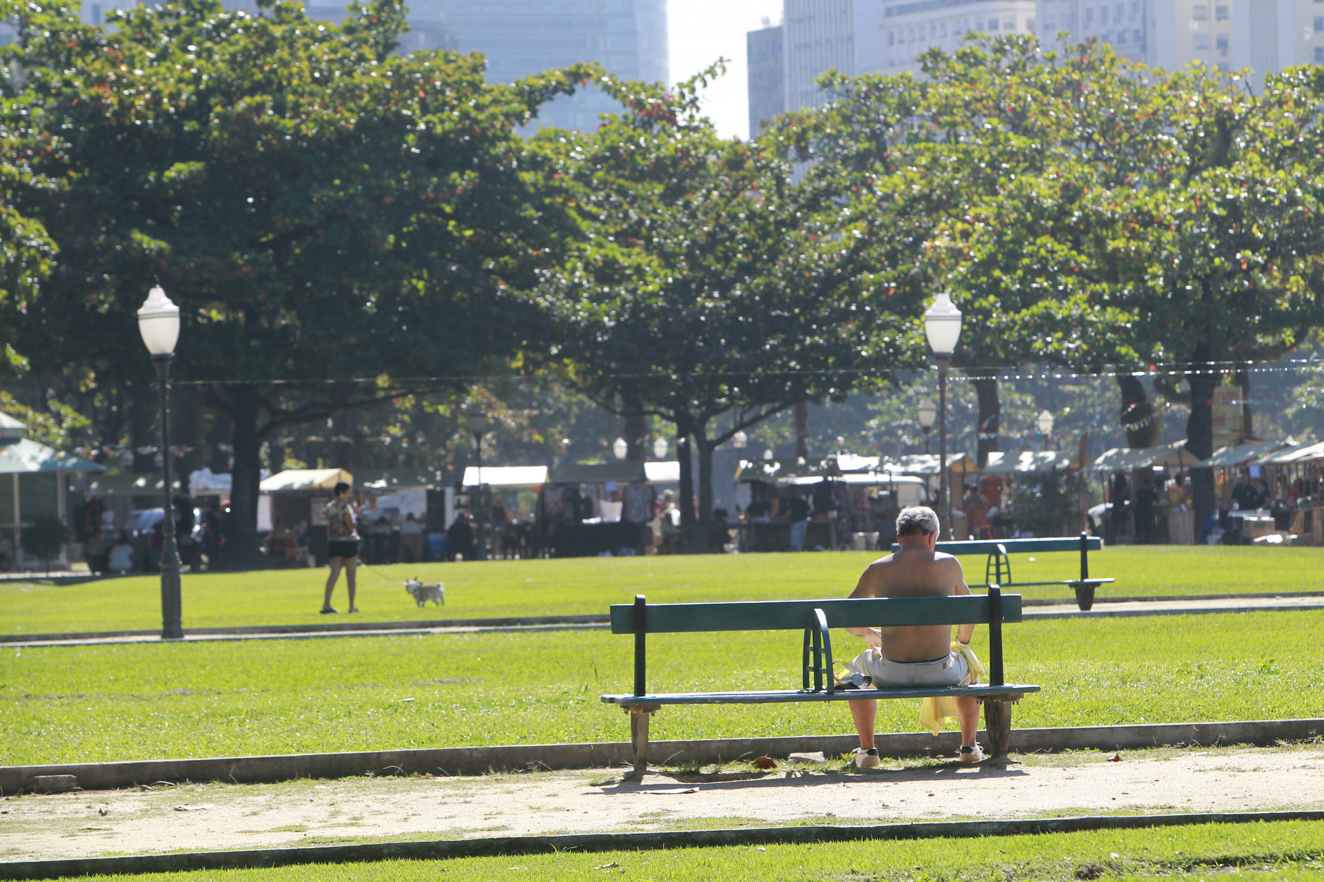 Rio teve tempo est&aacute;vel neste s&aacute;bado (21), primeiro dia do inverno - Reginaldo Pimenta/Ag&ecirc;ncia O Dia
