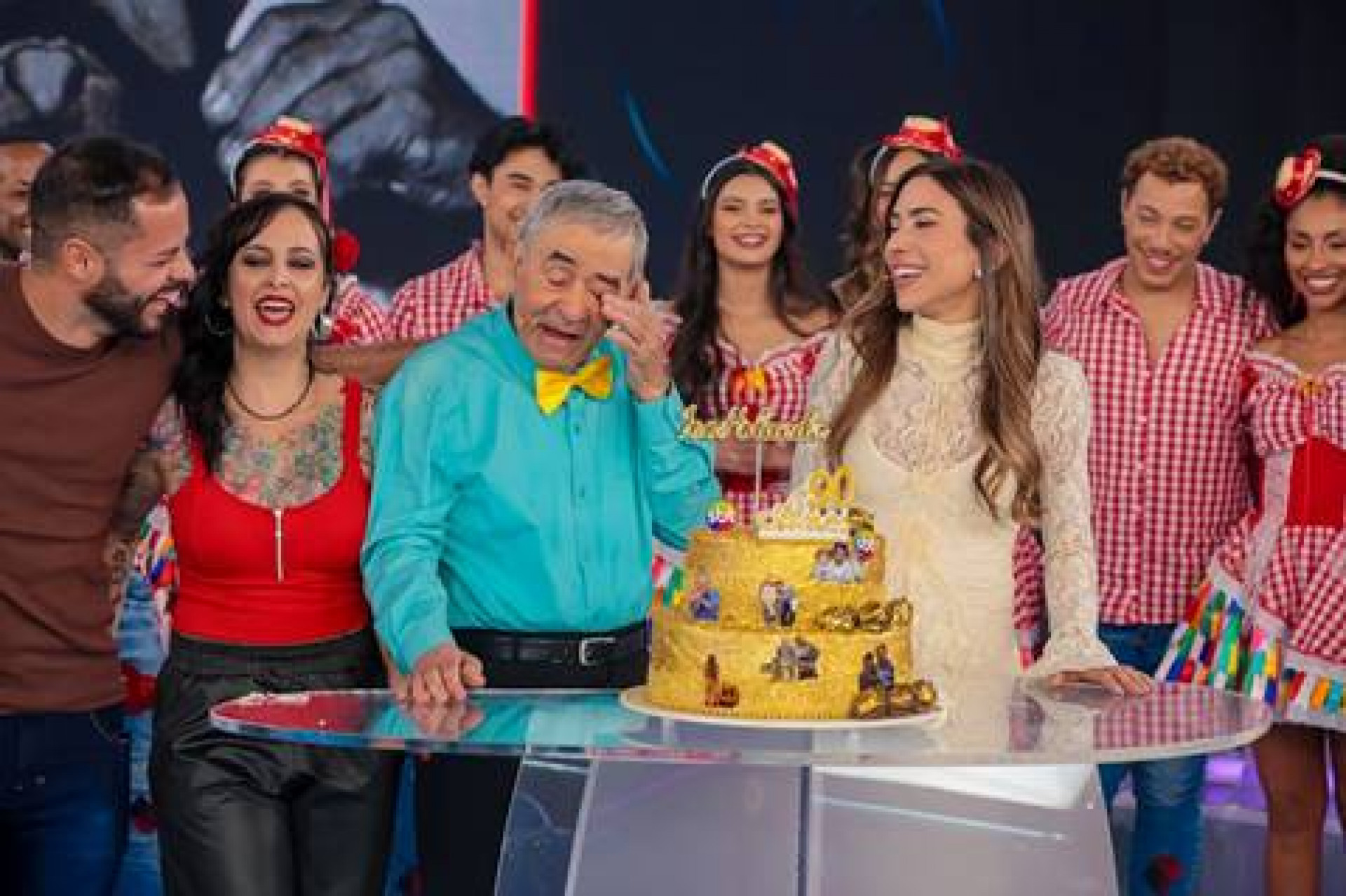 Ivo Holanda se emociona com homenagem - Gabriel Cardoso/ SBT