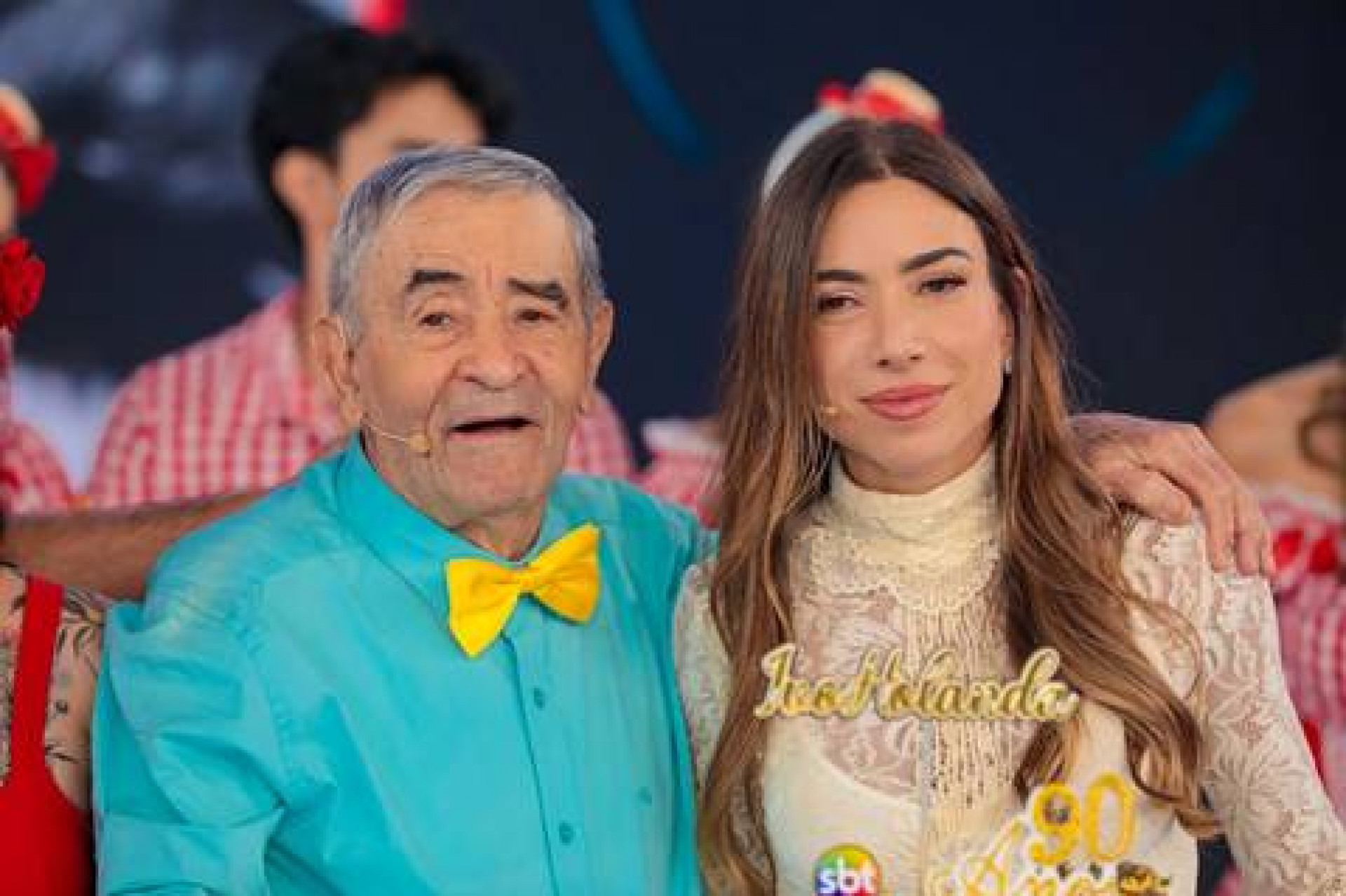 Ivo Holanda se emociona com homenagem - Gabriel Cardoso/ SBT