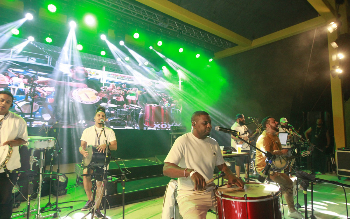 Aniversário 74 anos do Jornal O Dia, no parque Madureira, neste domingo (22).
