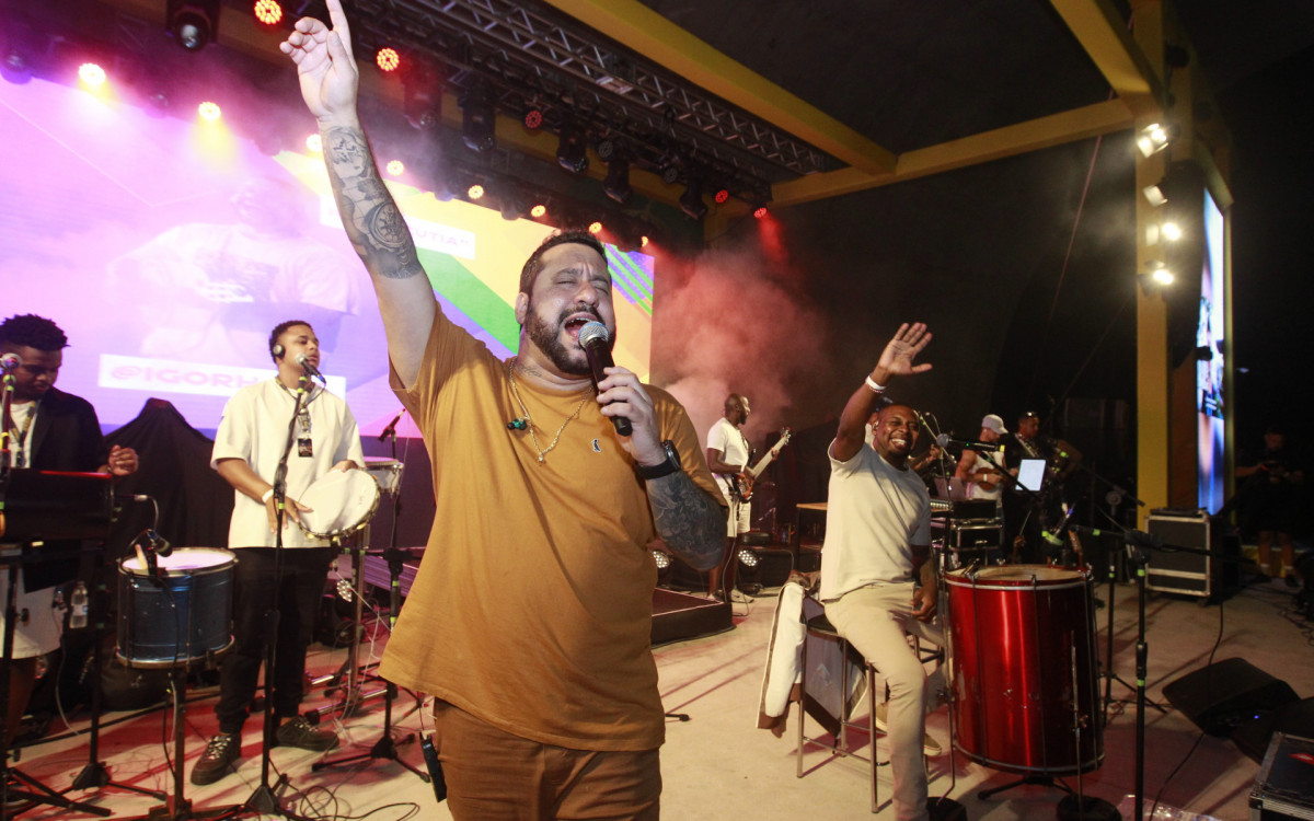 Aniversário 74 anos do Jornal O Dia, no parque Madureira, neste domingo (22).
