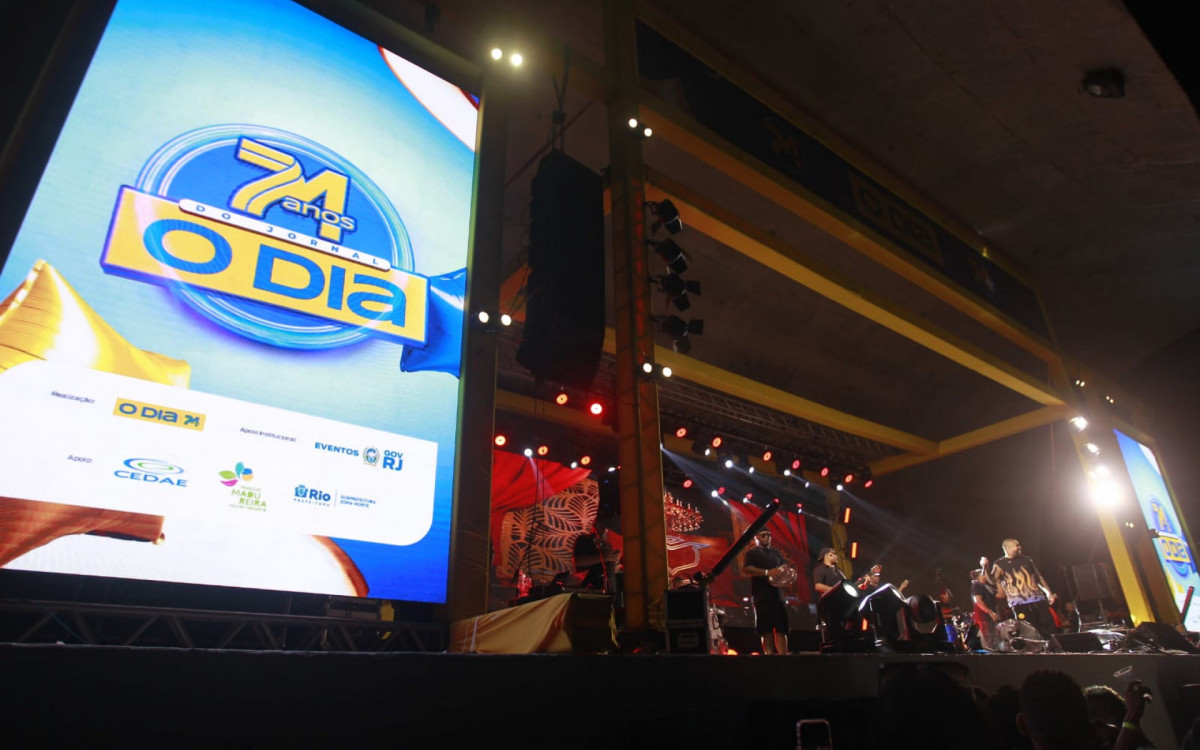 Show do Suel nos 74 anos no Jornal O Dia 