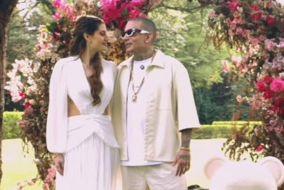 MC Guimê e Fernanda Stroschein revelam sexo e nome do bebê