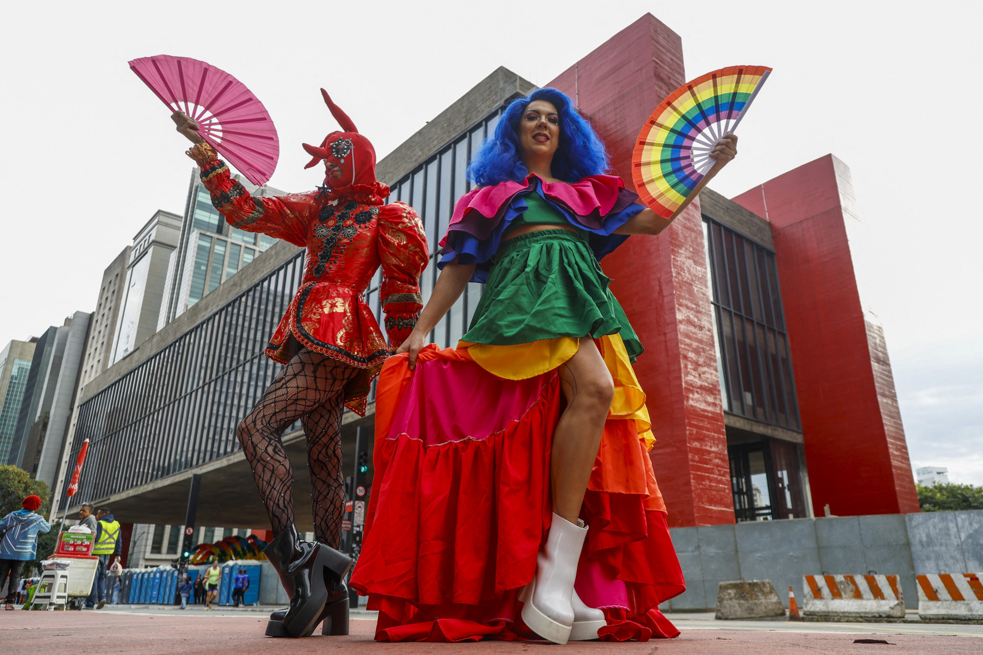 SP: 29ª Parada do Orgulho LGBT+ celebra o envelhecimento - AFP