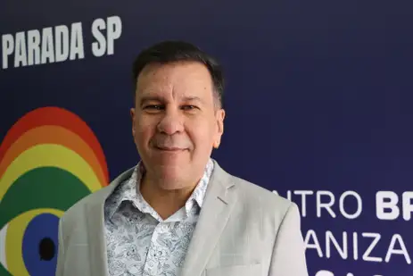 Nelson Matias Pereira, presidente da Parada do Orgulho LGBT+ de São Paulo - Rovena Rosa/Agência Brasil