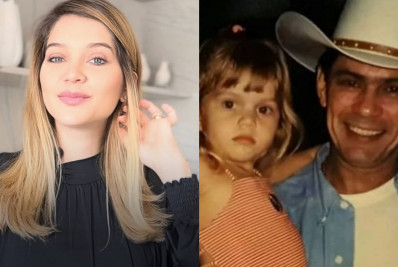 Filha de Leandro homenageia pai no aniversário de morte: 'Alma dói'