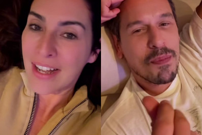 Fernanda Paes Leme se hospeda na casa do ex, João Vicente de Castro, e comenta possível recaída