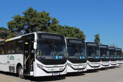 Novos ônibus reforçam transporte público de Volta Redonda