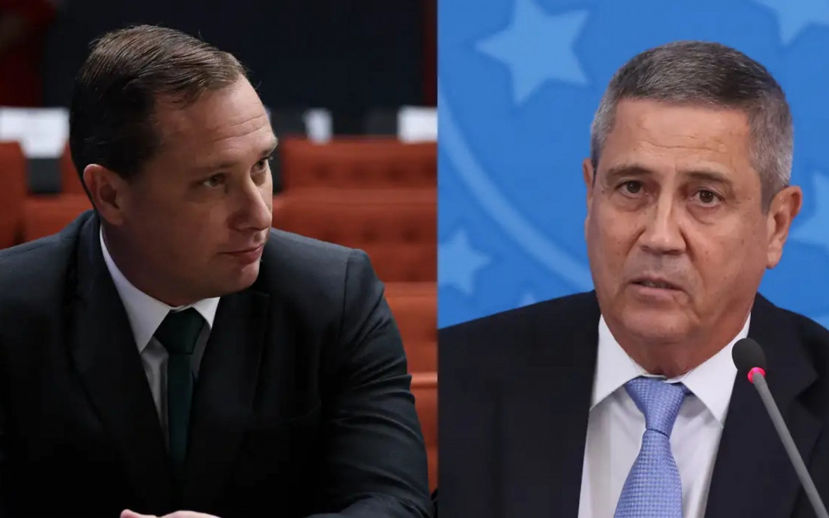 Mauro Cid e Braga Netto