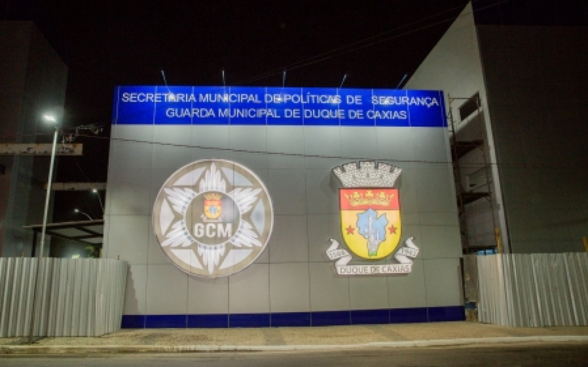 Primeira fase de obra da nova sede da Guarda Municipal de Caxias é entregue