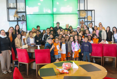 Alunos de Belford Roxo aprendem sobre meio ambiente em visita ao Campo Olímpico de Golfe