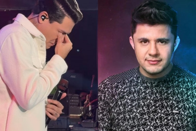 Irmão de Cristiano Araújo chora por ca aniversário de morte do cantor