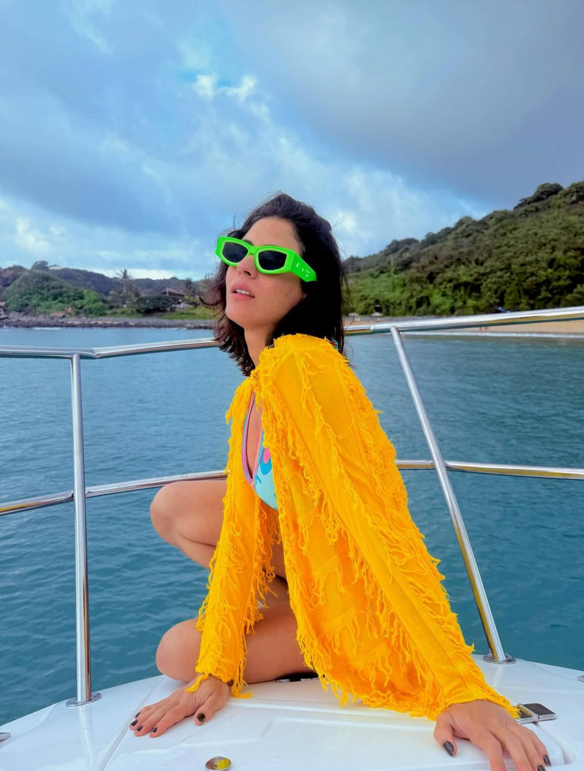 Carol Castro aproveita férias em Fernando de Noronha  - Reprodução Instagram
