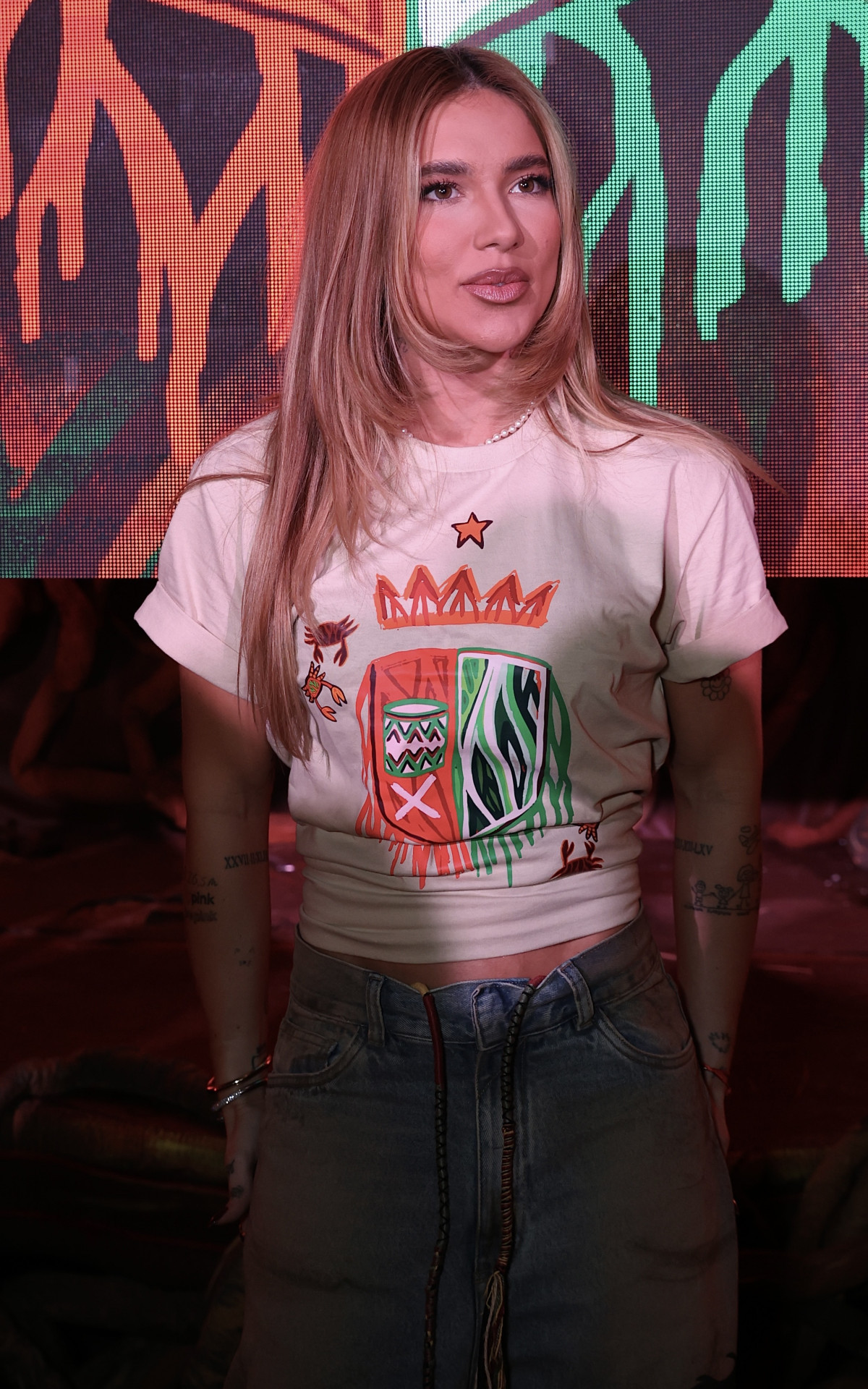 Virginia Fonseca marca presença no lançamento do enredo da Grande Rio